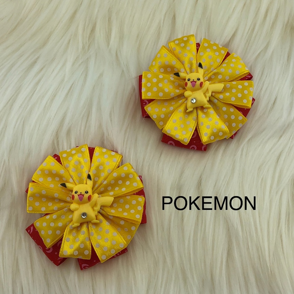 NWOT CUTE POKEMON HAIR ALLIGATOR CLIP